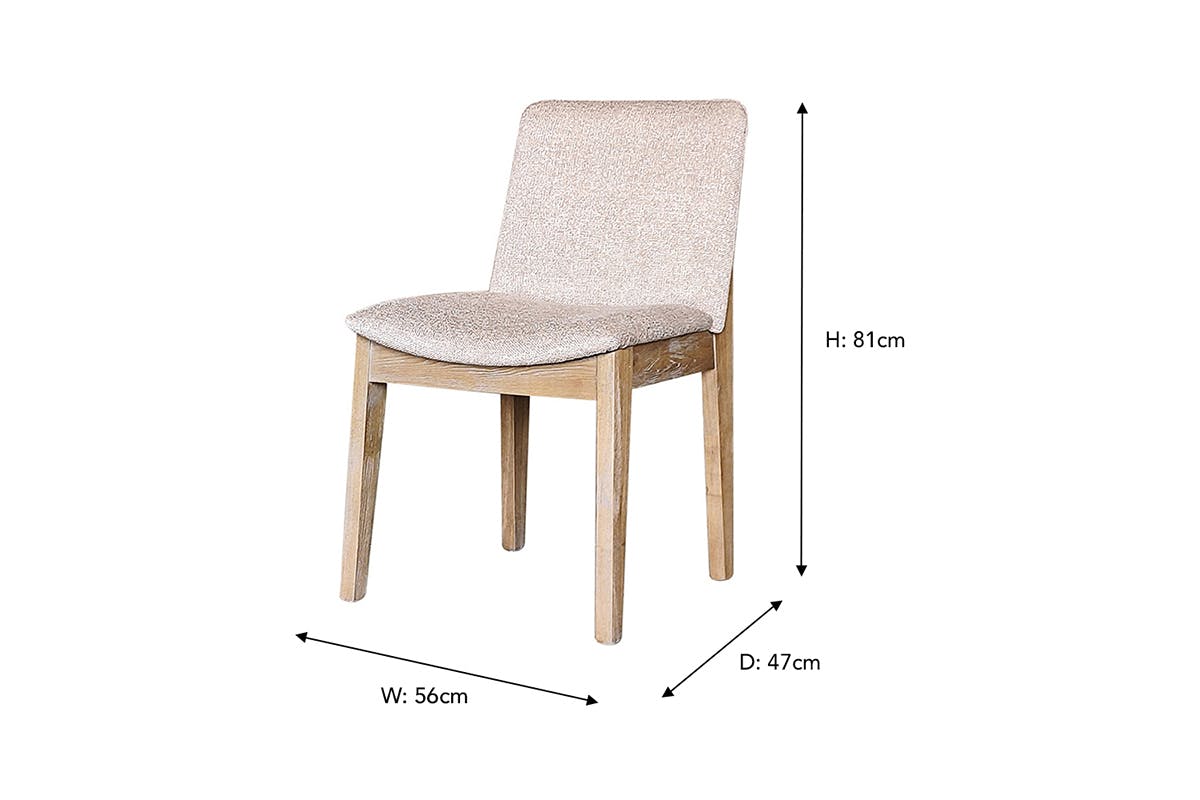 Flavia Dining Chair | Biscuit-5