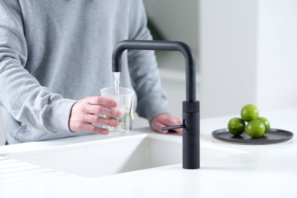 Quooker Fusion Square Tap | Black | FNSBLK-2
