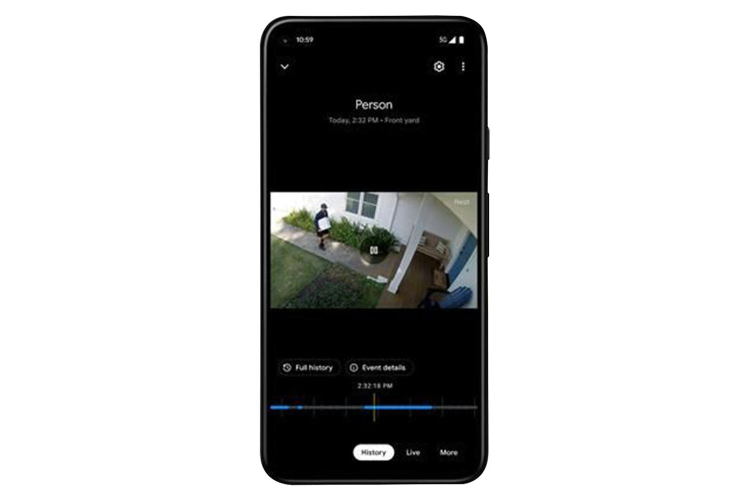 Google Nest Cam Indoor/Outdoor Security Camera Battery | Snow-7