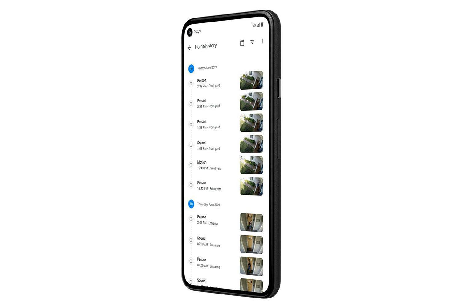 Google Nest Cam Indoor/Outdoor Security Camera Battery | Snow-9