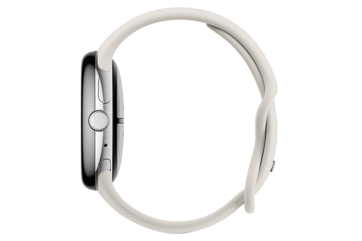 Google Pixel Watch 3 | 45mm | Polished Silver/Porcelain-3