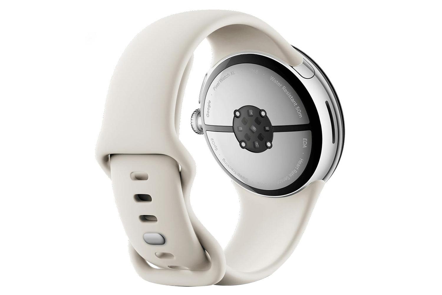 Google Pixel Watch 3 | 45mm | Polished Silver/Porcelain-4