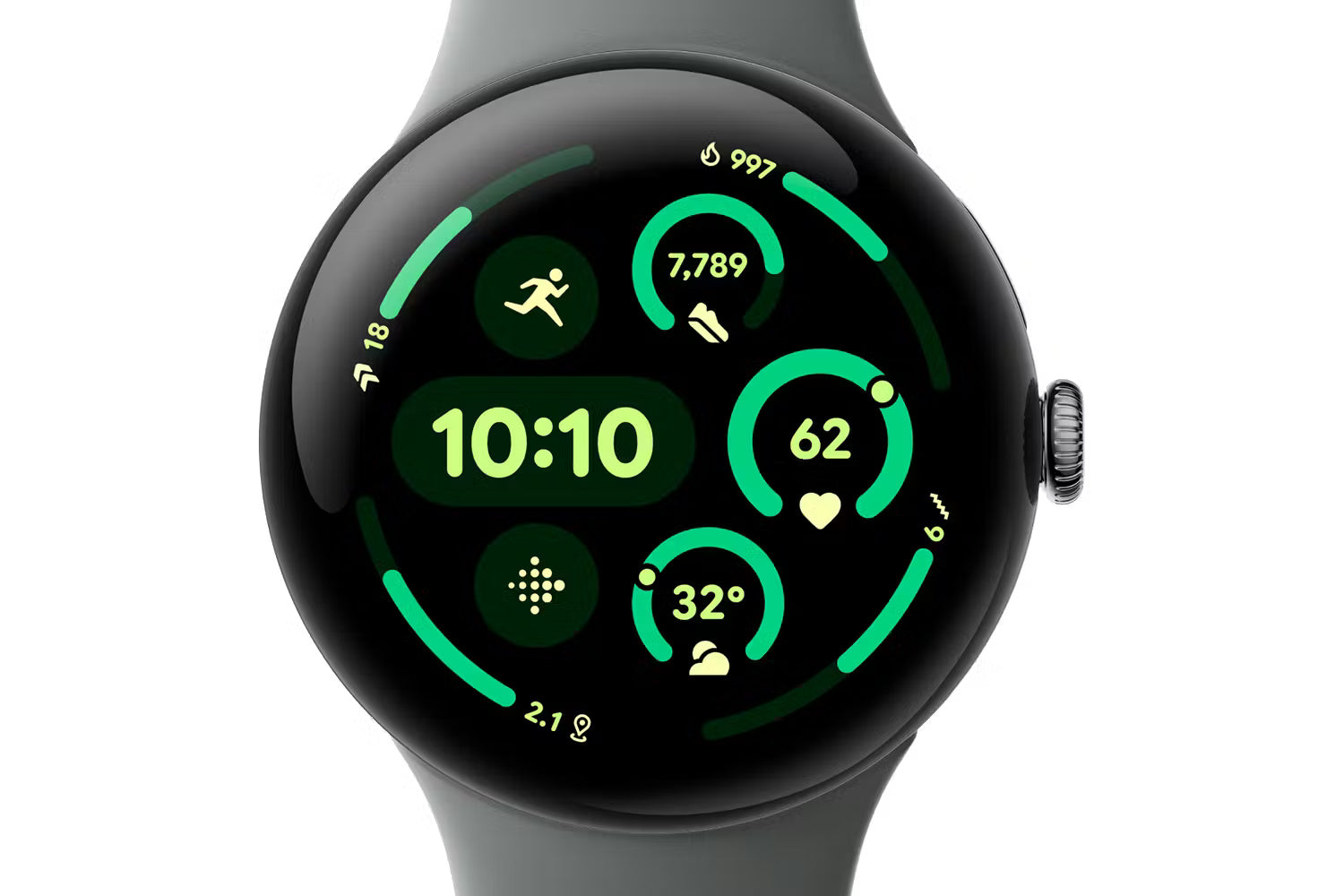 Google Pixel Watch 3 | 45mm | Matte Hazel/Hazel-2