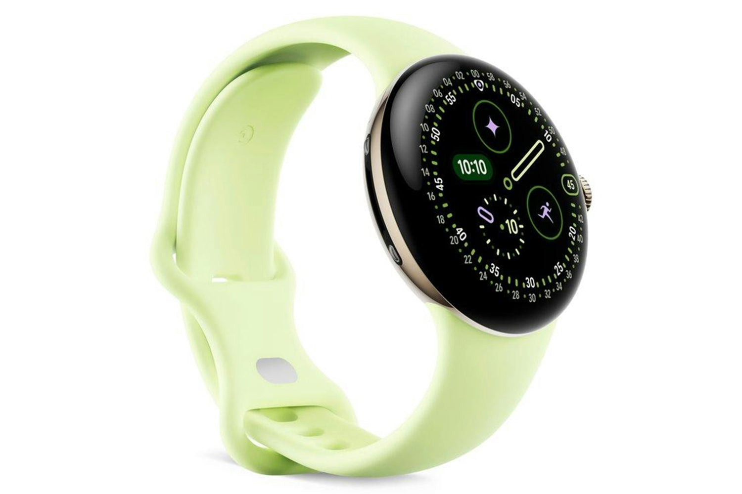 Google Pixel Watch 4 | 41mm | WiFi | Lemongrass/Champagne gold-4