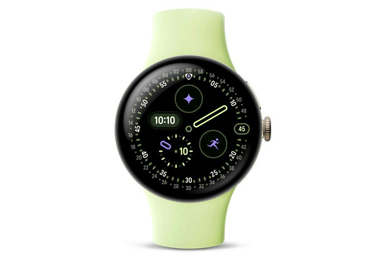 Google Pixel Watch 4 | 41mm | WiFi | Lemongrass/Champagne gold-6