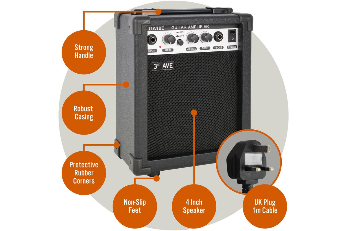 3rd Avenue10w Rms Guitar Amplifier-4
