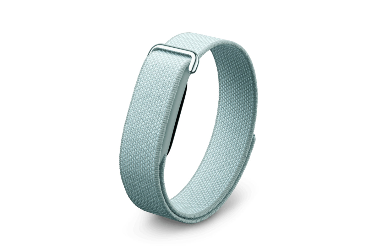 Google Fitbit Air | Fog/Polished Silver-2