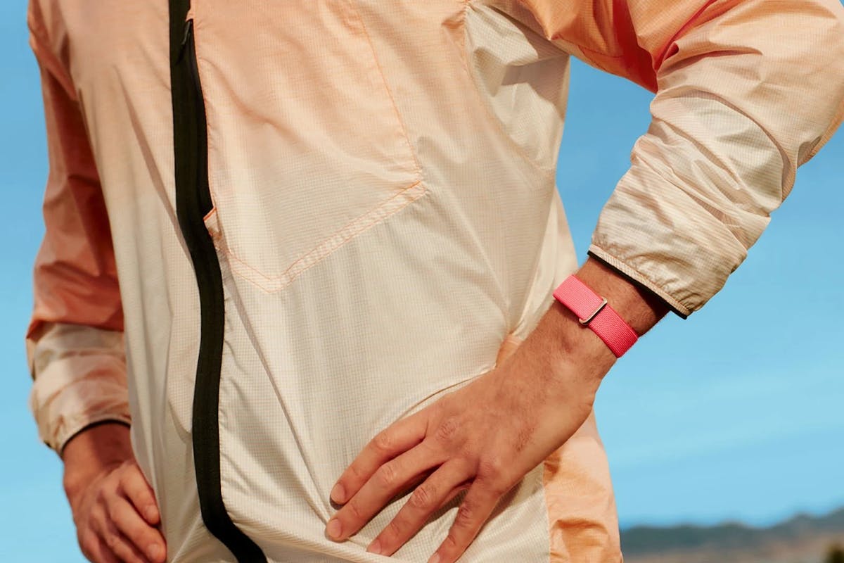 Google Fitbit Air | Berry/Champagne Gold-2