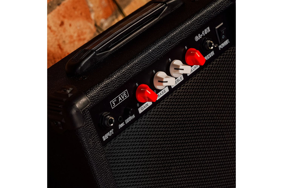 3rd Avenue 15 Watt Electric Guitar Amp-6
