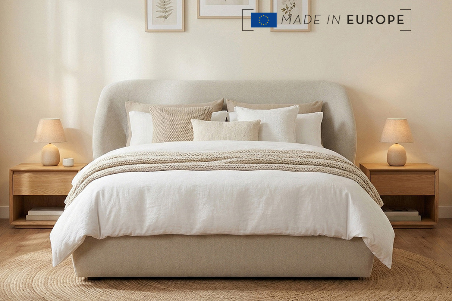 Zurich Bed Frame | Double | 4ft6 | Colour Options-1