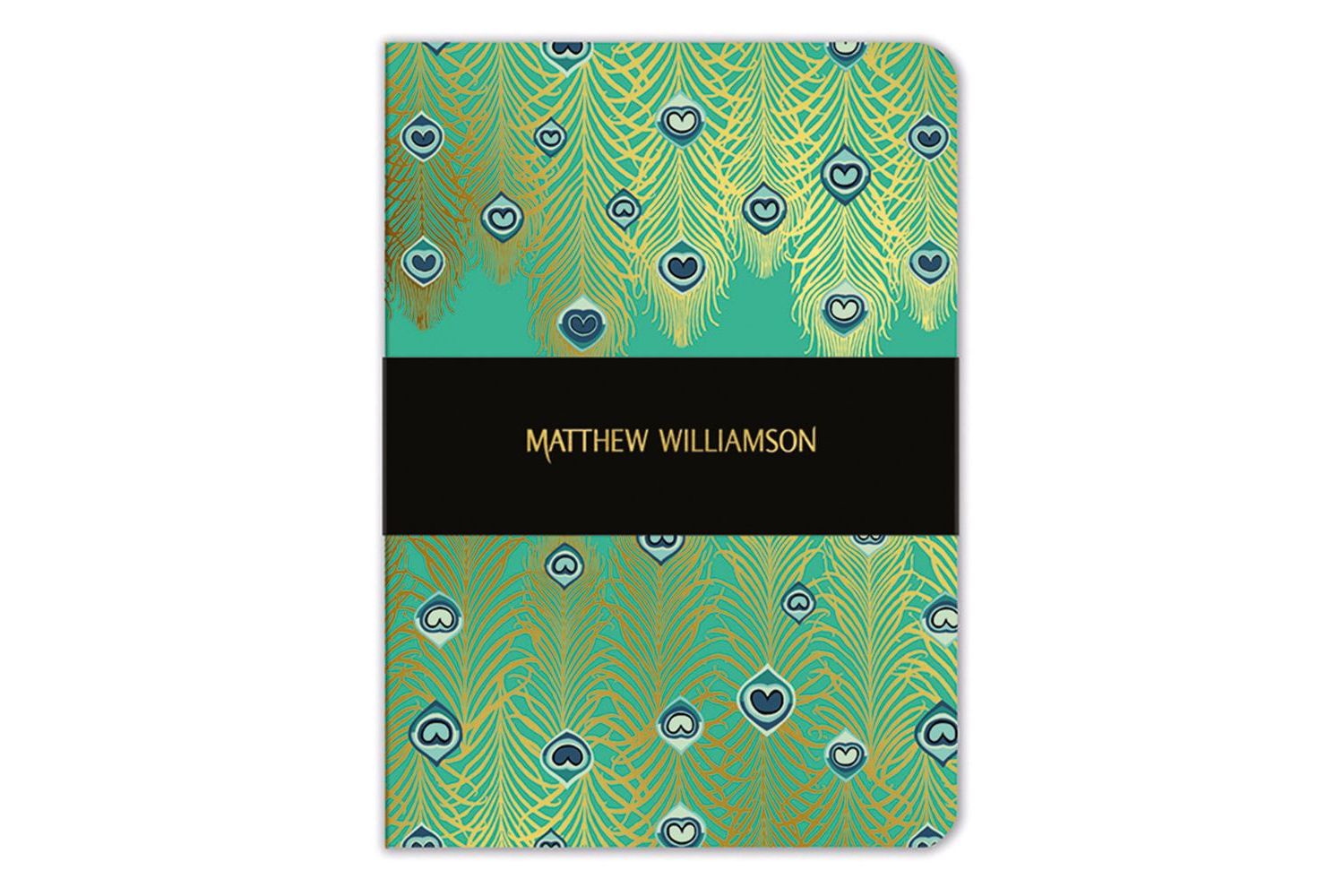 A5 Notebooks - Jade Peacock Heart - Gift Stationery
