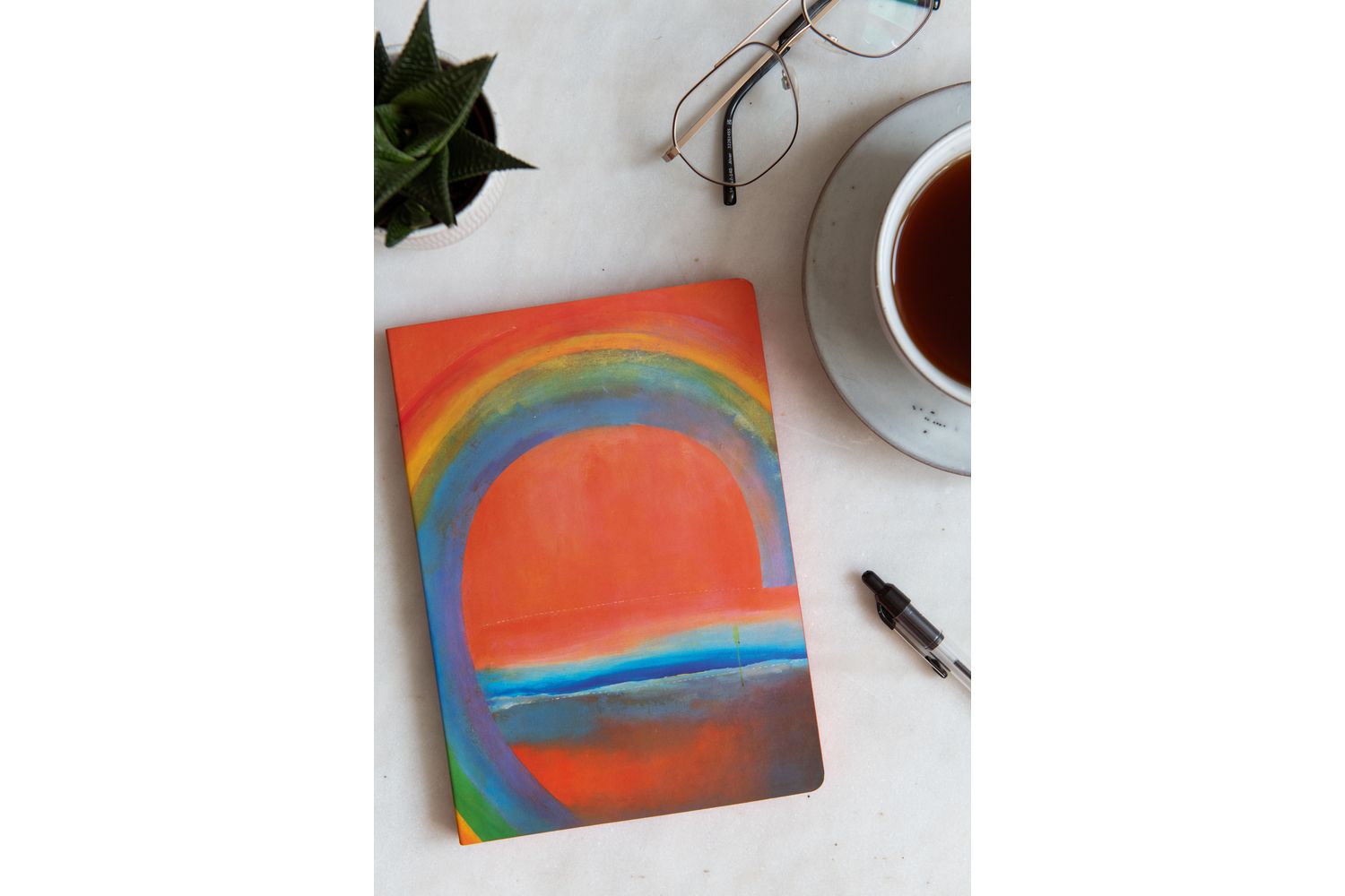 A5 Notebooks - Rainbow Painting - Gift Stationery-2