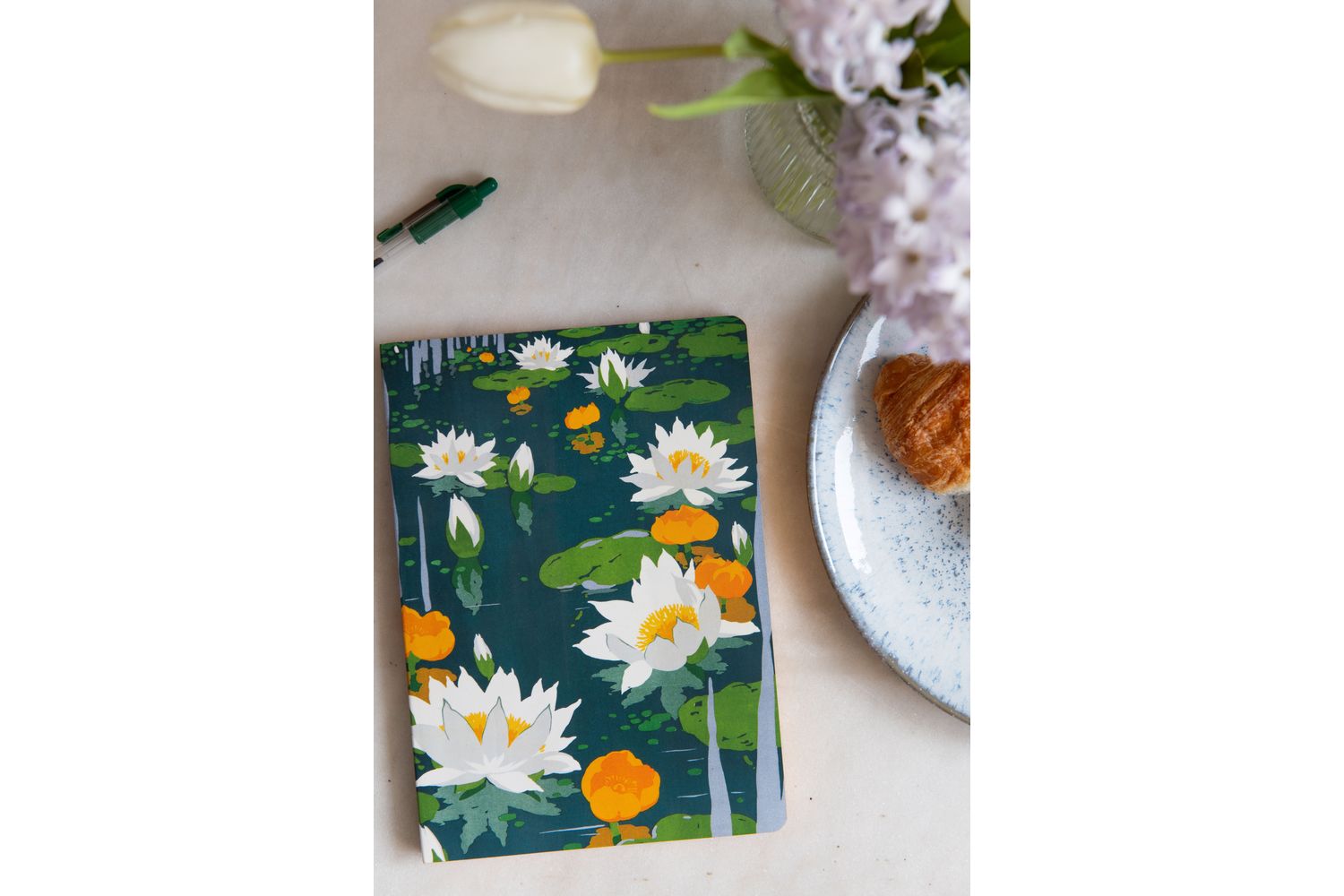 A5 Notebooks - Kew Gardens Water Lilies - Gift Stationery-2