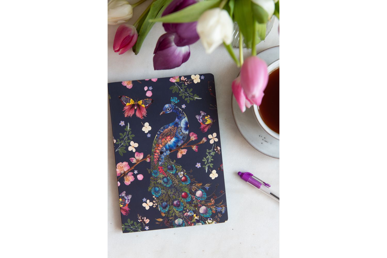 A5 Notebooks - Peacock - Gift Stationery-2