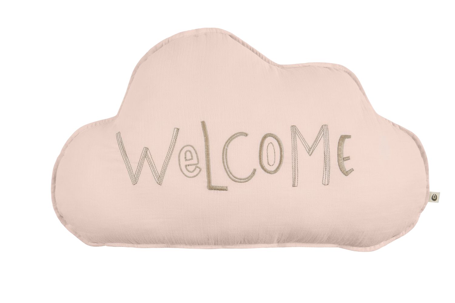 Maia Muslin Decorative Pillow Set - Soft White