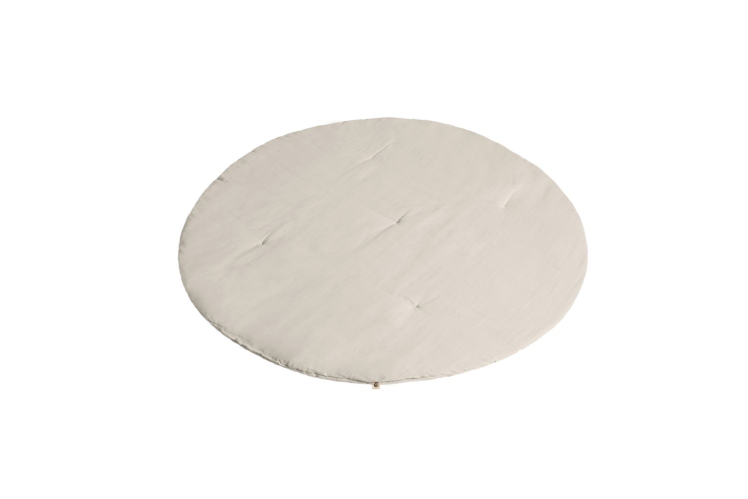 Maia Muslin Play Mat - Soft White-5