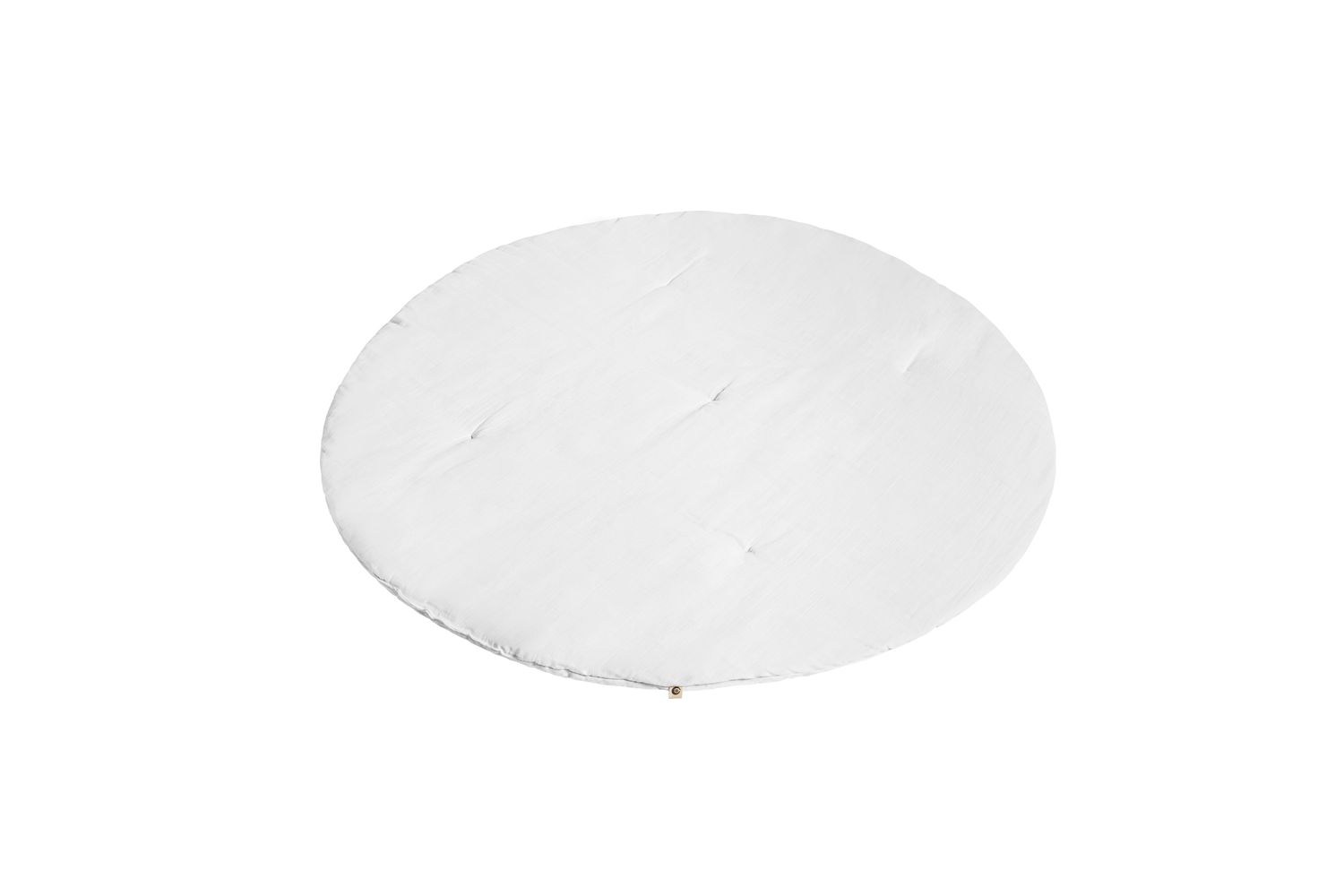 Maia Muslin Play Mat - Soft White-6
