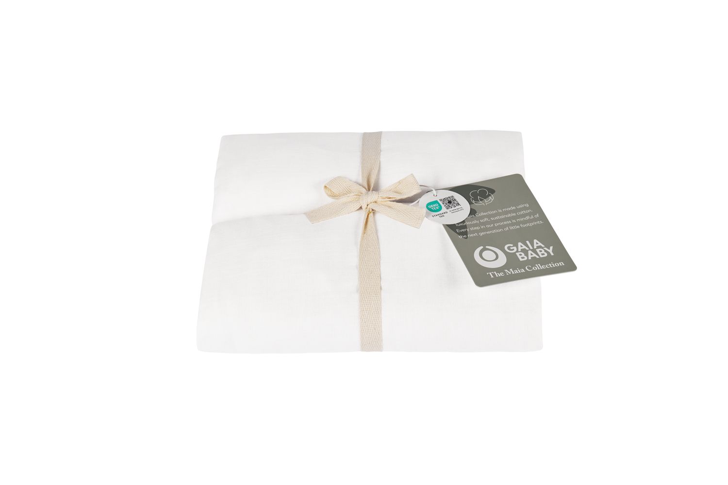 Maia Muslin Fitted Cotsheets 70140 2pk - Blush-3