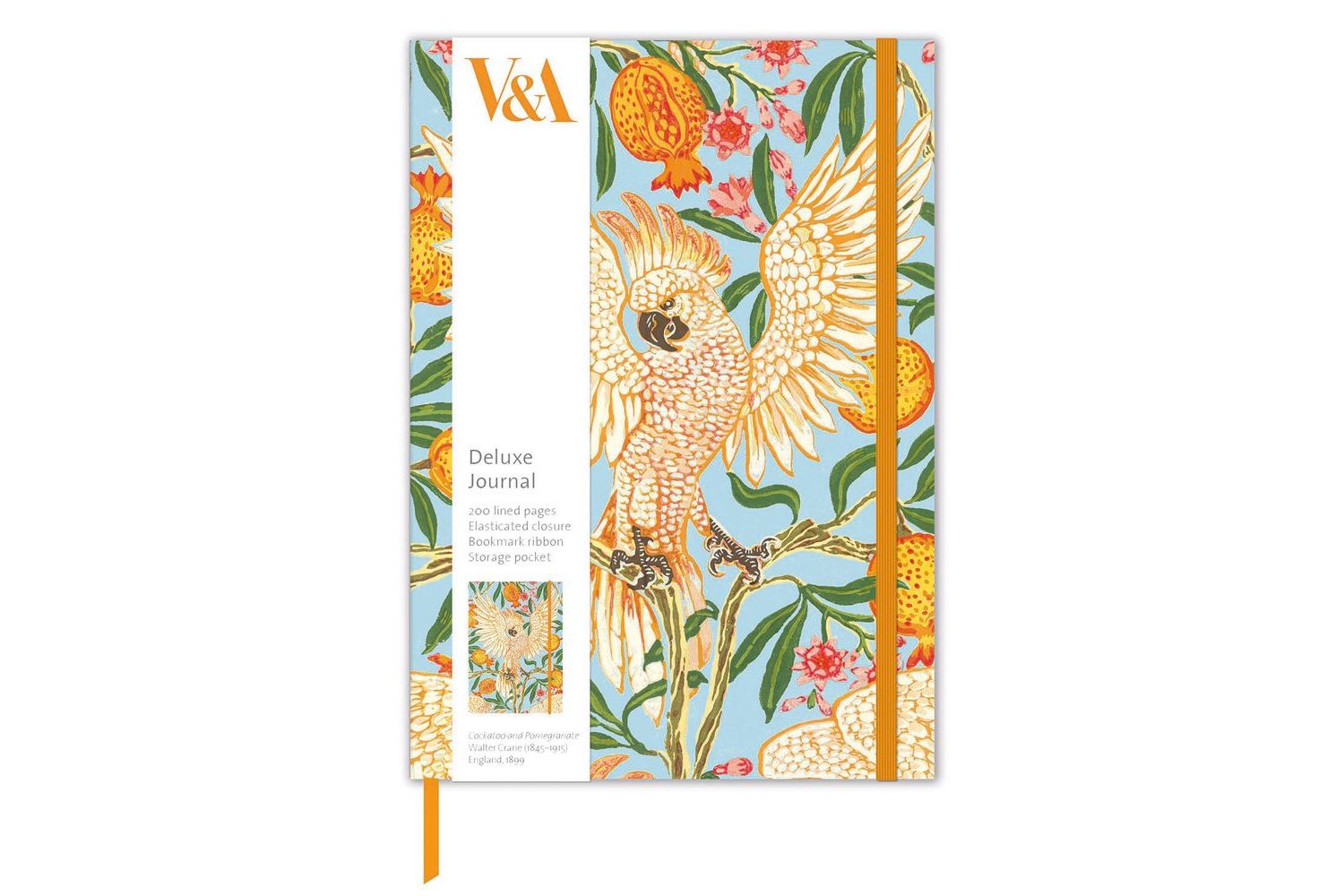 Deluxe Journals - Cockatoo And Pomegranate - Gift Stationery