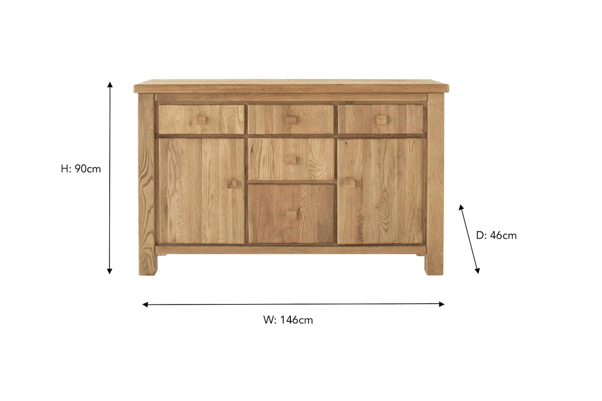 Hamilton Medium Buffet | Natural-3