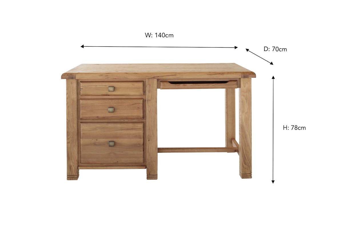Savannah Desk | Oak | Natural-2