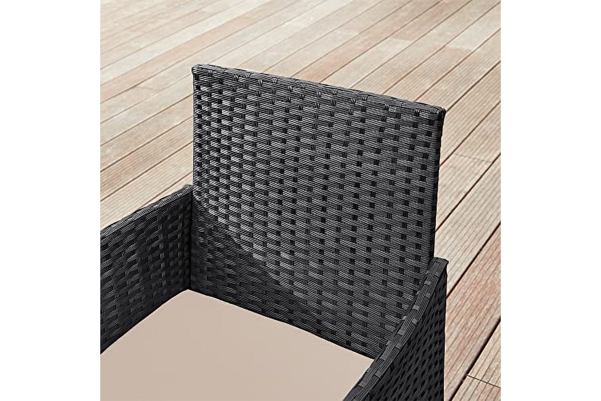 Songmics Garden Furniture Set | Black Taupe-4