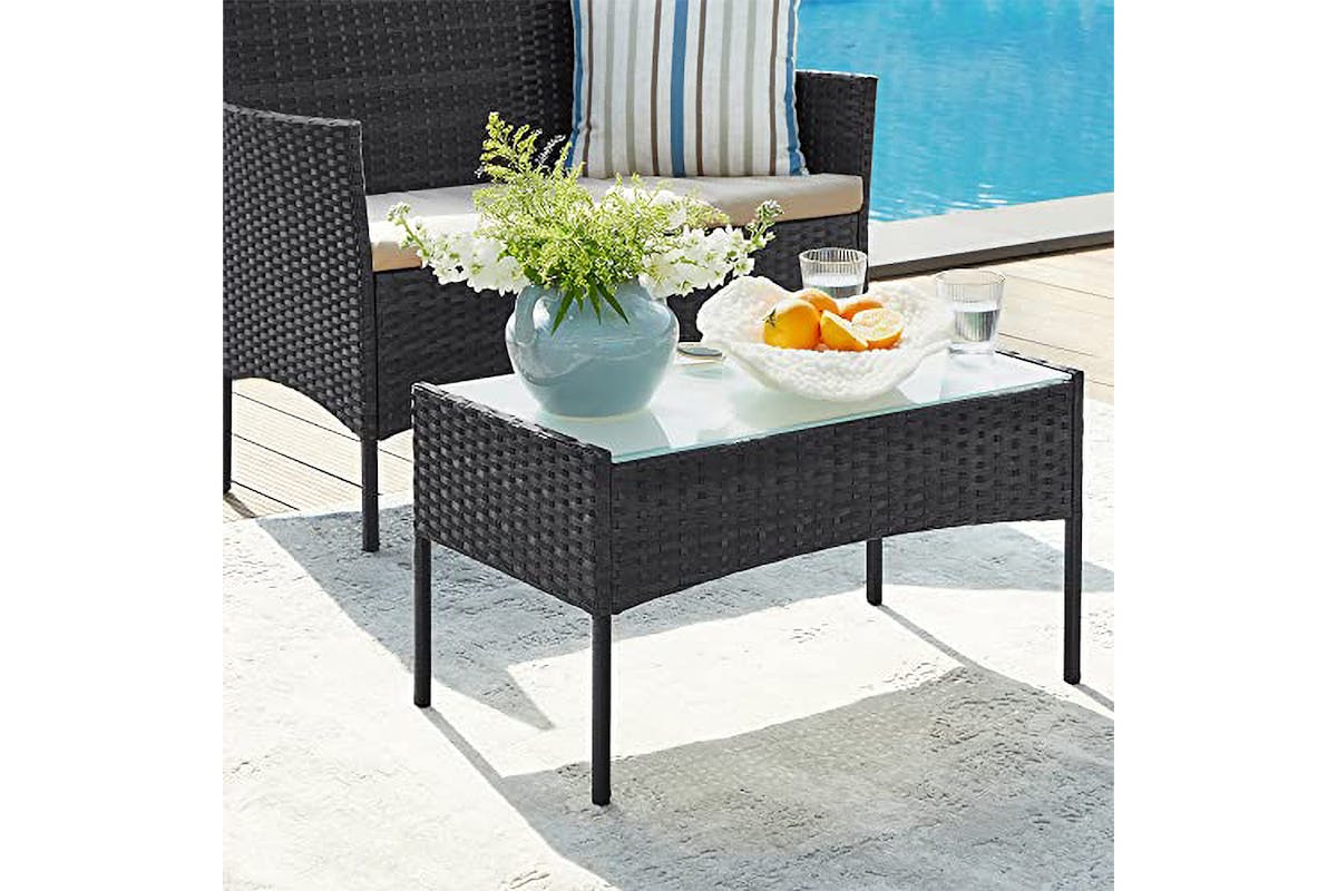 Songmics Garden Furniture Set | Black Taupe-6