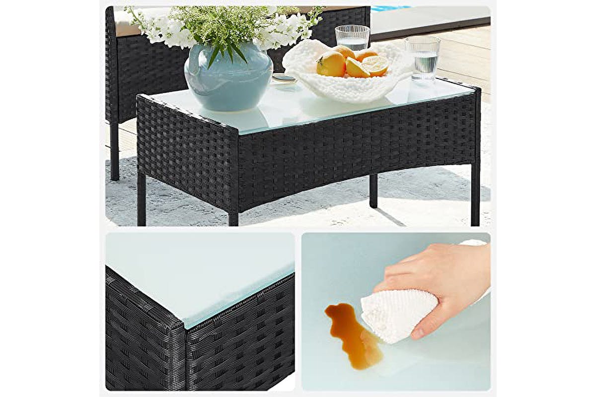 Songmics Garden Furniture Set | Black Taupe-7