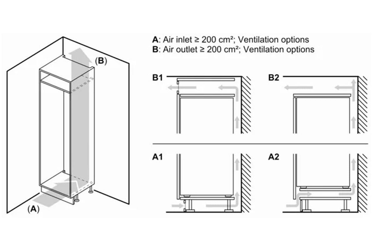 Bosch Built-in Larder Freezer | GIN81VEE0G-10