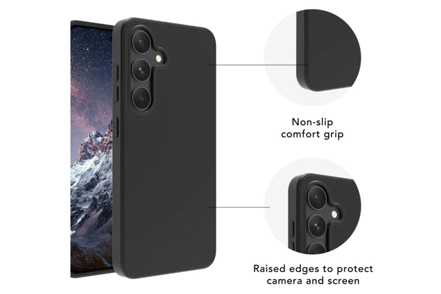 Dbramante1928 Greenland Galaxy S24 Ultra Mobile Case | Night Black-4