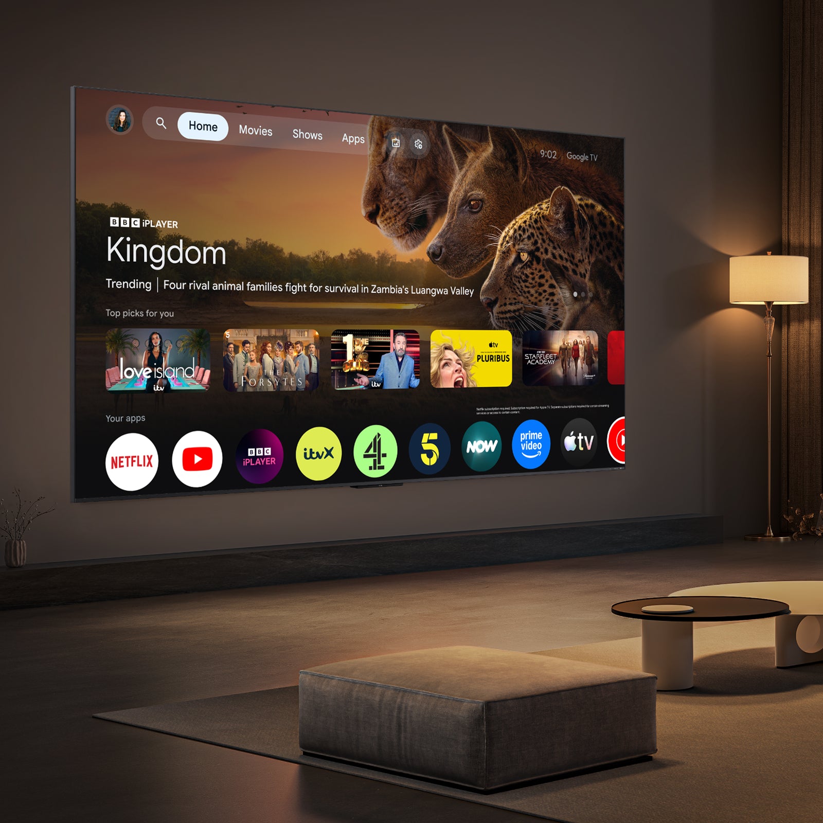 TCL C8L 55" SQD-Mini LED TV (2026) | 55C8L-17