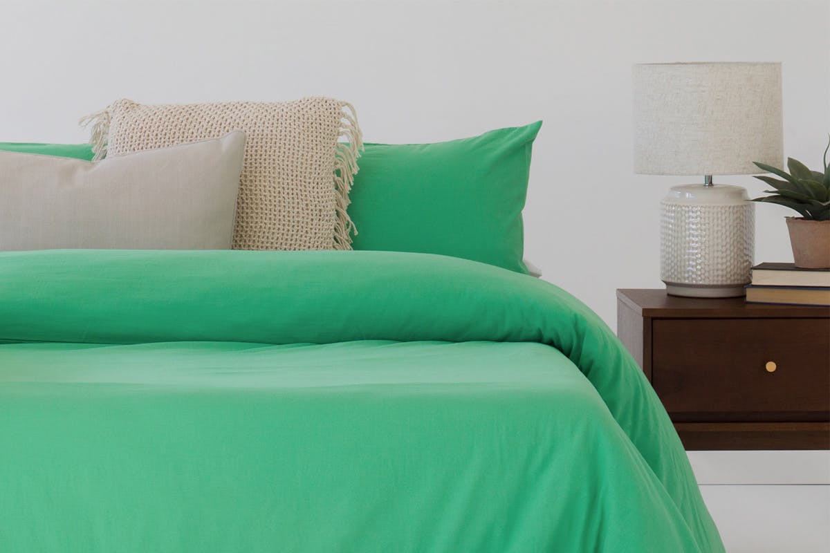 Mistral Home | Briar Duvet Cover Set | Green | Super King-2