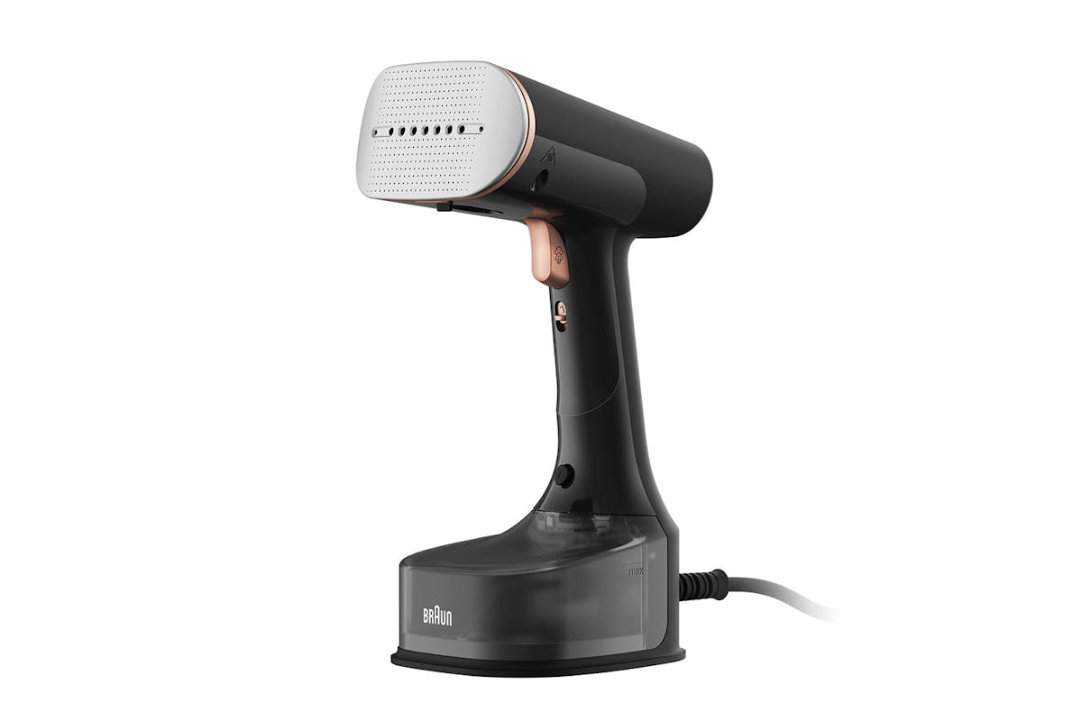 Braun 1600W QuickStyle 7 Handheld Garment Steamer | GS7077BK | Black/Copper