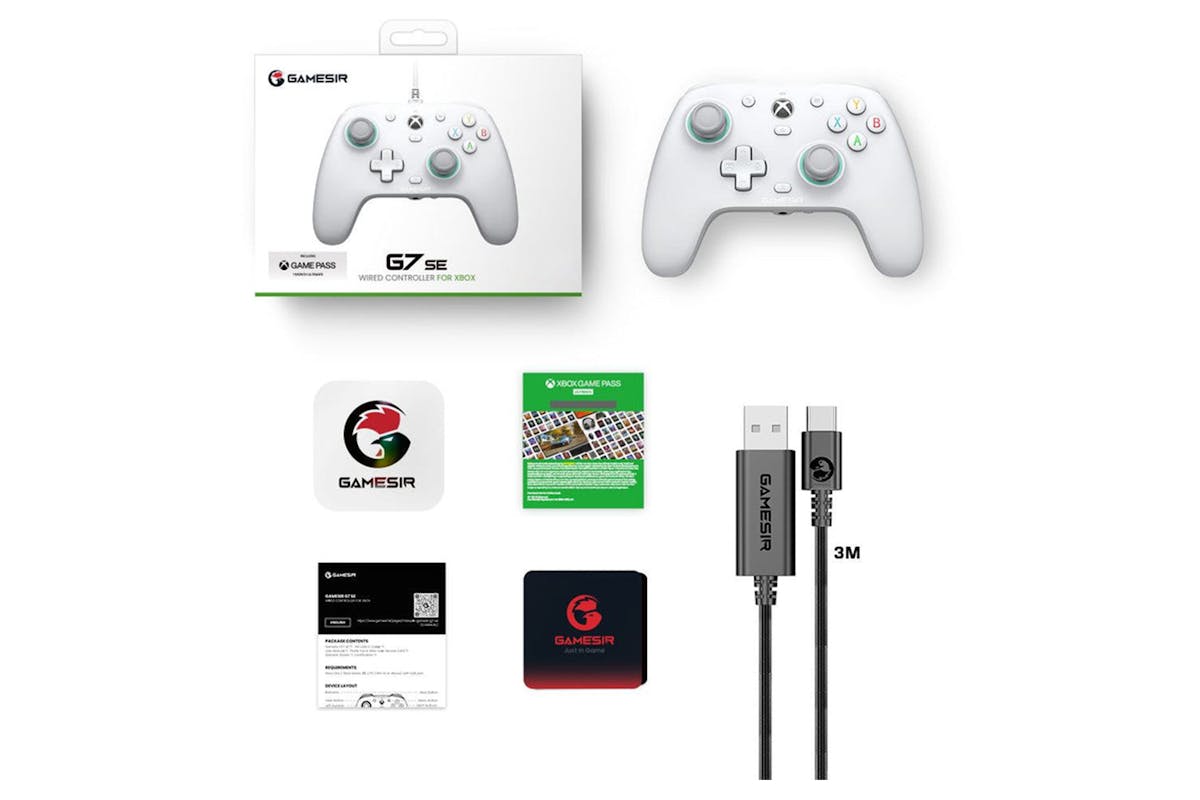 GameSir G7 SE Xbox Wired Controller | White-6