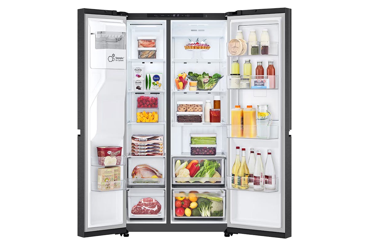 LG Freestanding American Fridge Freezer | GSLC40EPPE-2
