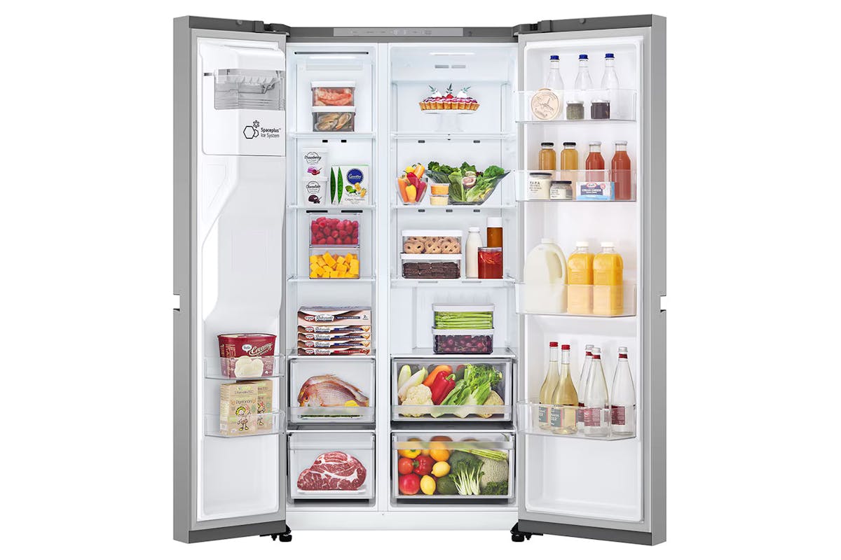 LG NatureFresh Freestanding American Fridge Freezer | GSLC40PYPE-2