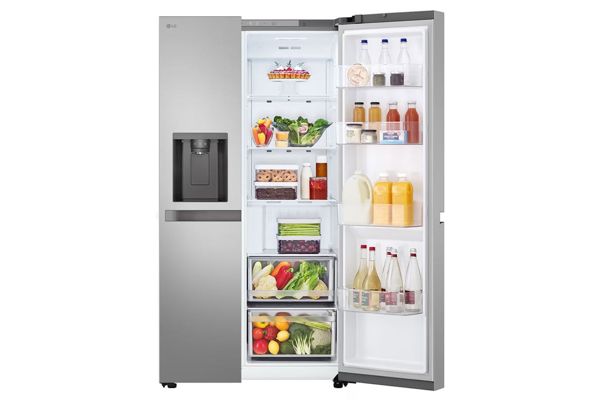 LG NatureFresh Freestanding American Fridge Freezer | GSLC40PYPE-4
