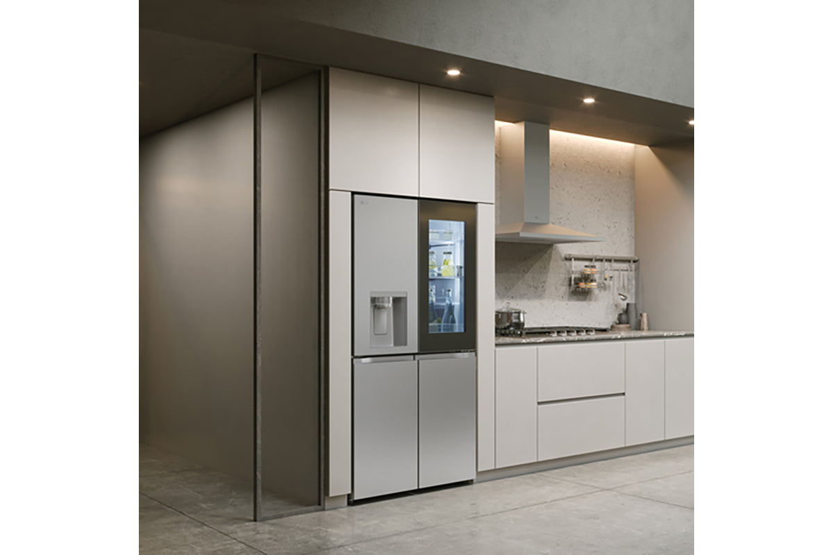 LG Freestanding Side-by-Side Fridge Freezer | GSXE80PYBE-2