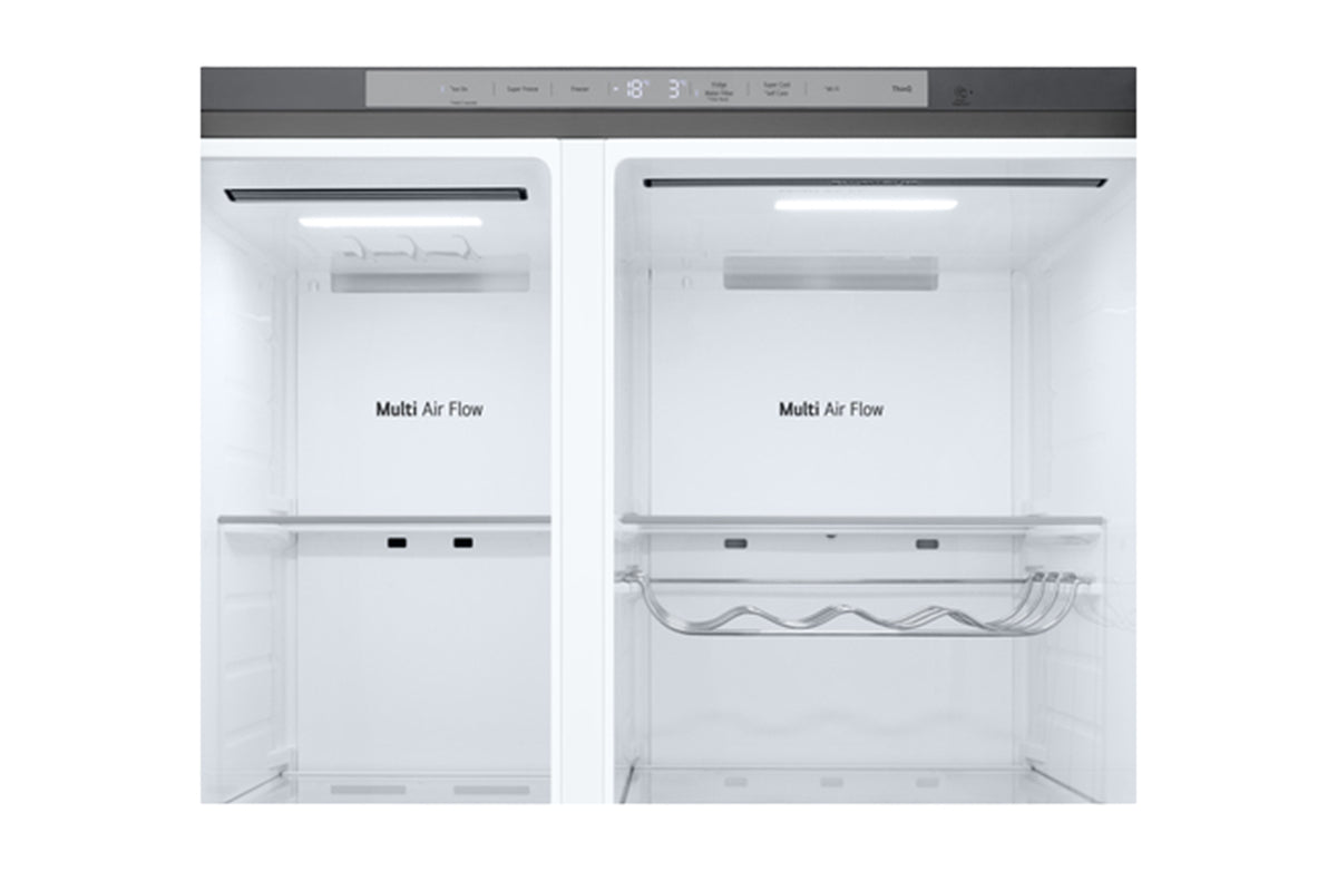 LG Freestanding Side-by-Side Fridge Freezer | GSXE80PYBE-4