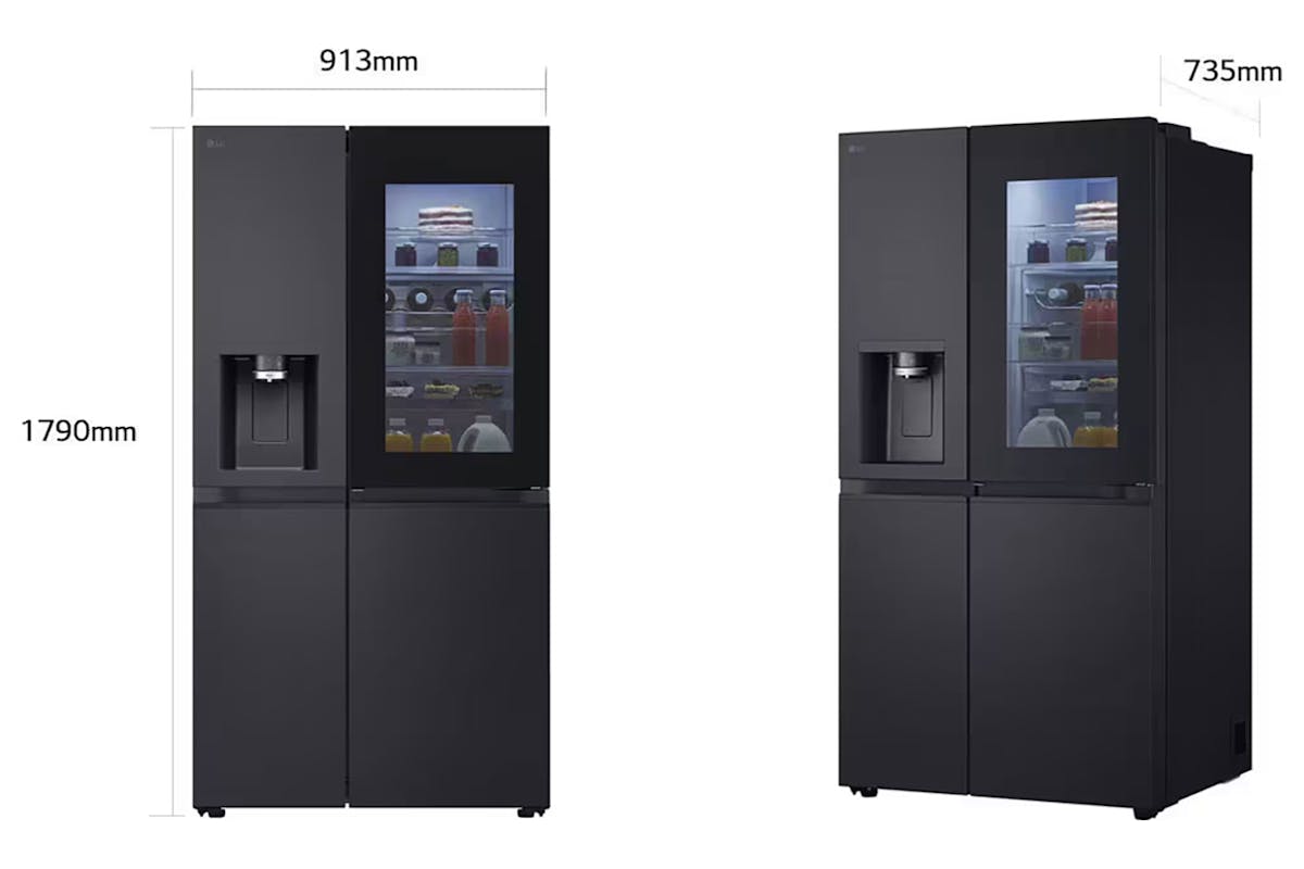 LG Side-by-Side American Fridge Freezers | GSXE91EVAD-16