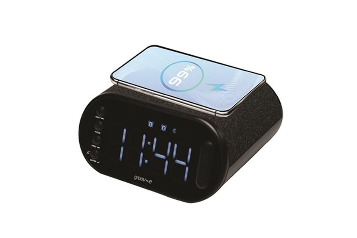 Groove Atlas Ii Bt Alarm Clock Radio | Bluetooth Enabled | Digital-2