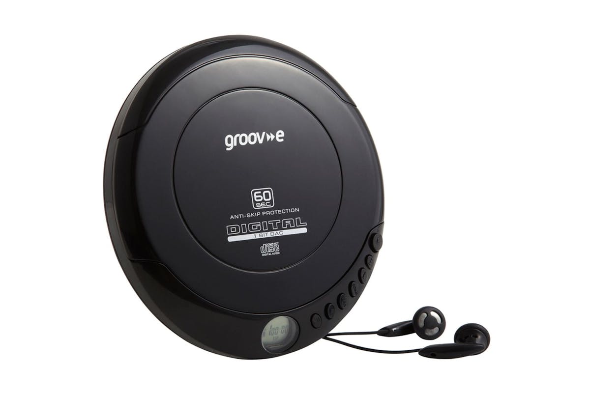 Groove Black Portable Cd Player | Personal Cd Player | Compact-2