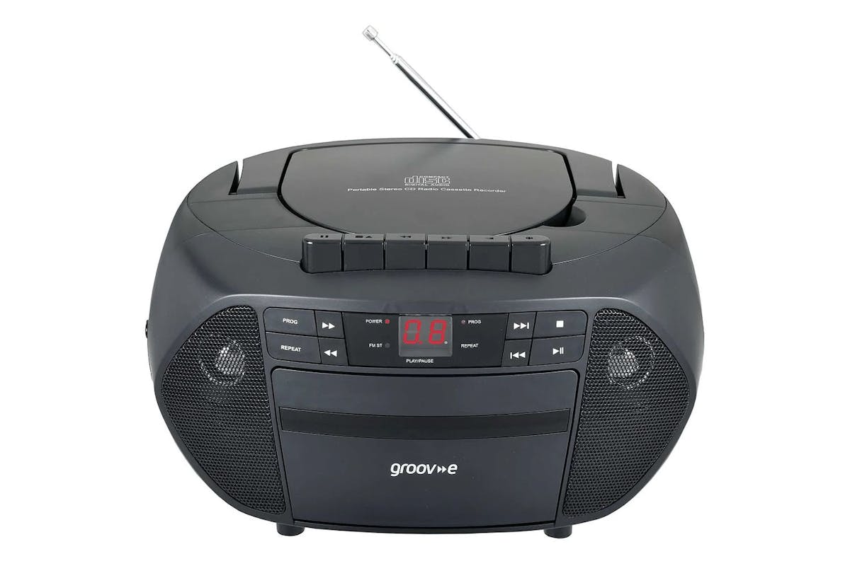 Groove Boombox Cd - Tape - Fm Radio | Portable Audio Device
