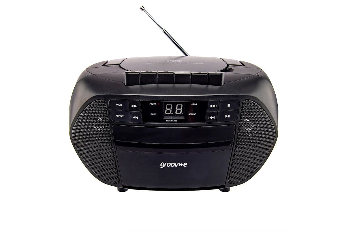 Groove Boombox Cd - Tape - Fm Radio | Portable Audio Device-3