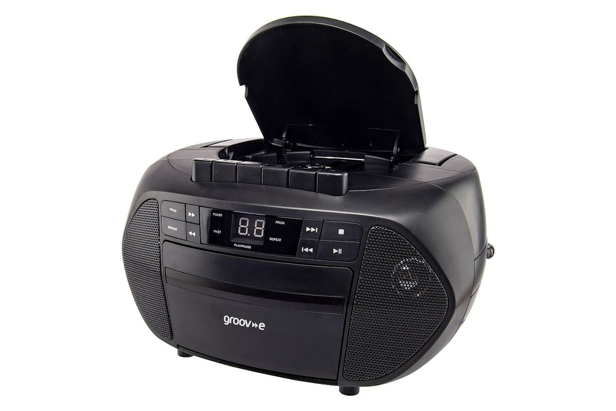 Groove Boombox Cd - Tape - Fm Radio | Portable Audio Device-4