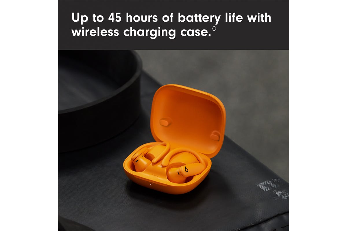 Beats Powerbeats Pro 2 Open-Ear True Wireless Active Noise Cancelling Earbuds | Electric Orange-7