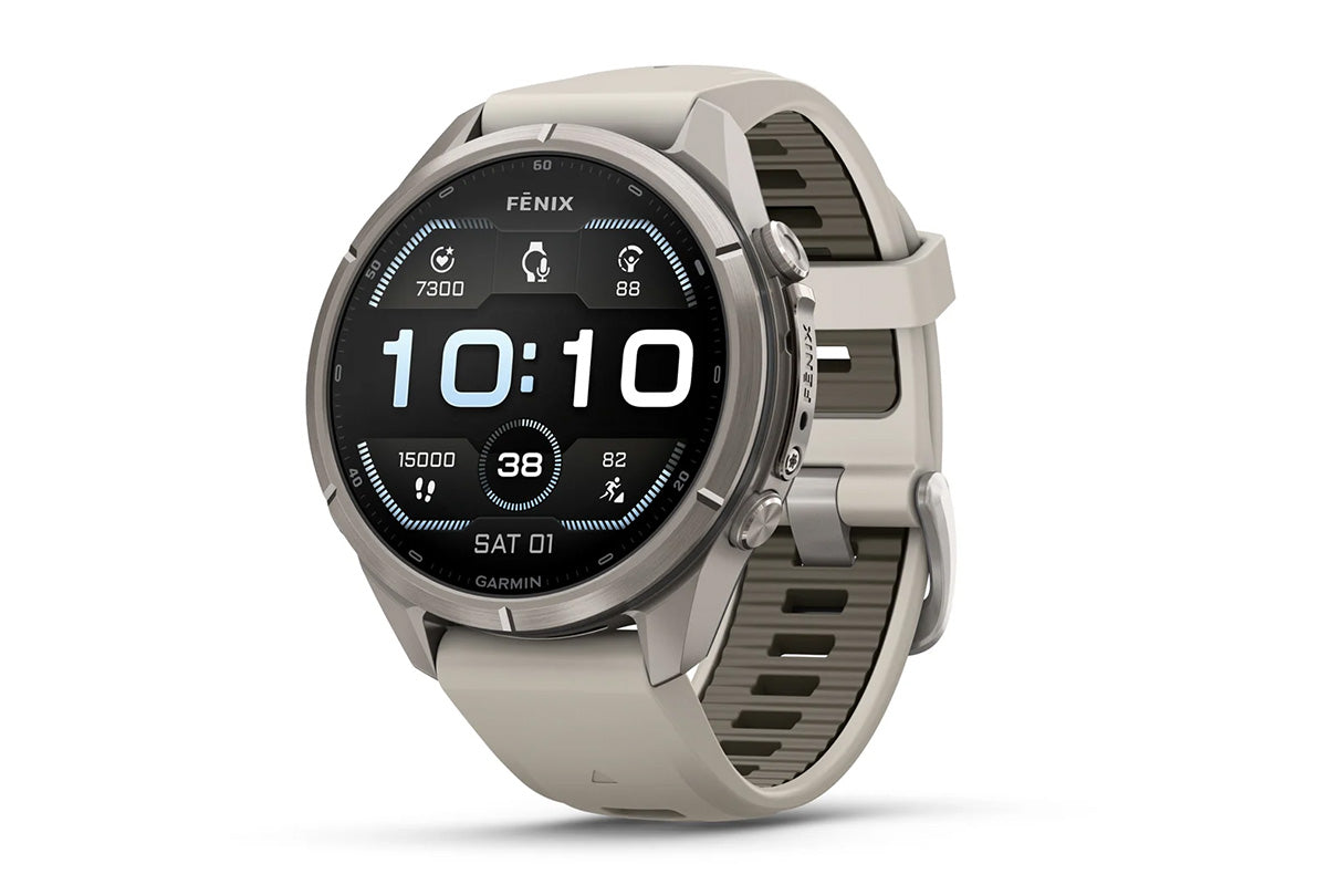 Garmin Fenix 9 Pro | 43mm | Fog Grey/Dark Sandstone