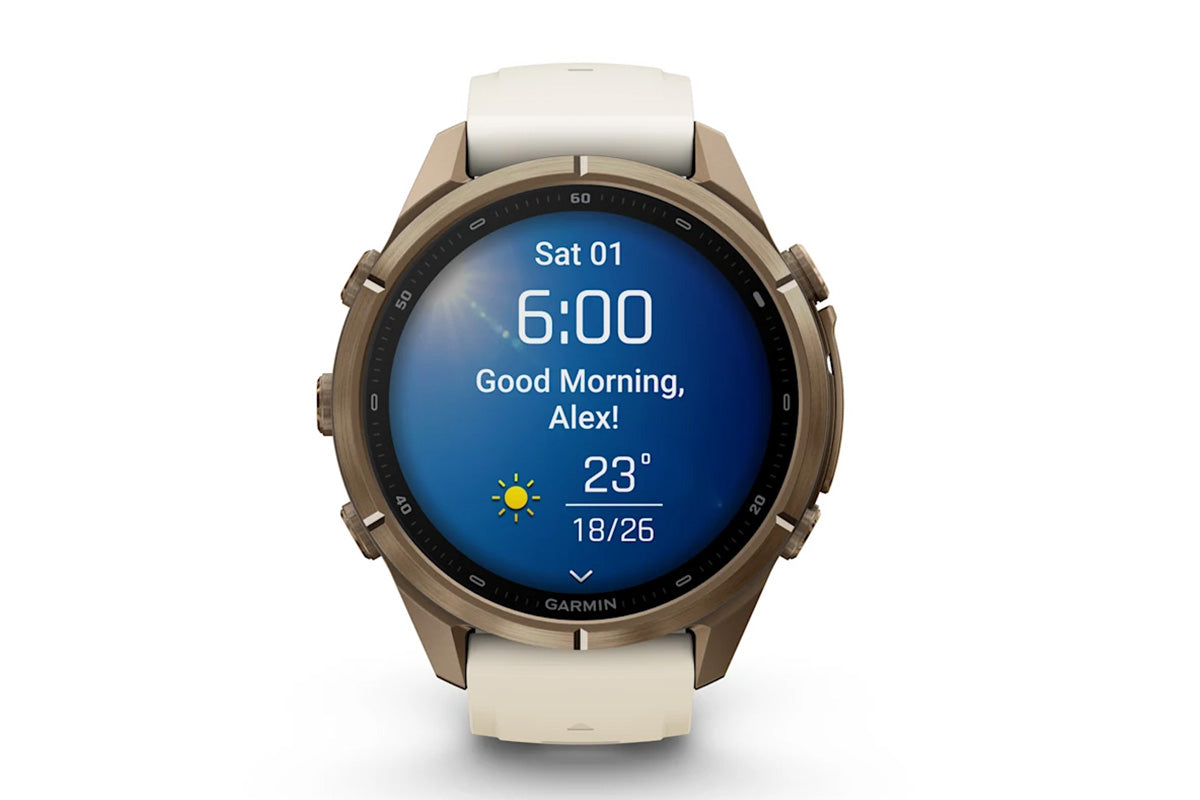 Garmin Fenix 9 Pro | 43mm | Autumn Gold/Cream-9
