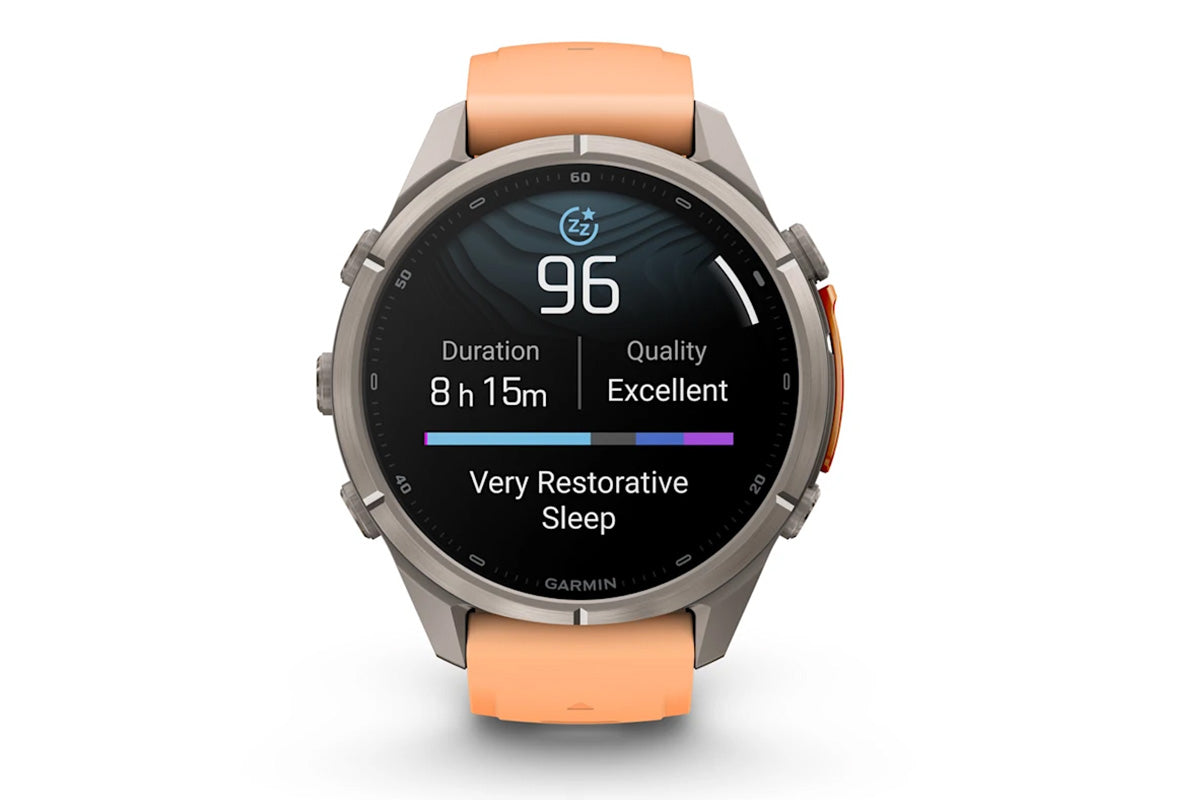 Garmin Fenix 9 Pro | 43mm | Shell Pink/Autumn Orange-11