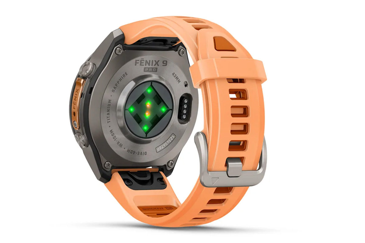 Garmin Fenix 9 Pro | 43mm | Shell Pink/Autumn Orange-12